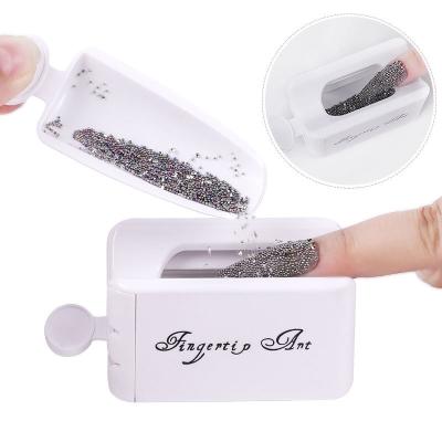 China Easy Apply dip recycling tray containers recyclable system storage box glitter acrylic nail powder recycling bin for sale