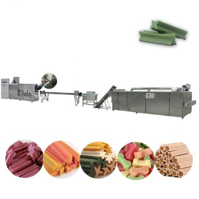 China Multifunctional Dog Food Cat Food Pet Chew Snack Food Production Line Machine for sale