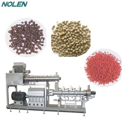 China Aquatic Fish Feed Extruder Floating Fish Feeds Making Machine for sale