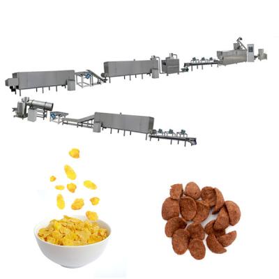 China Automatic Hotels Cereal Breakfast Oatmeal Snacks Making Machine for sale