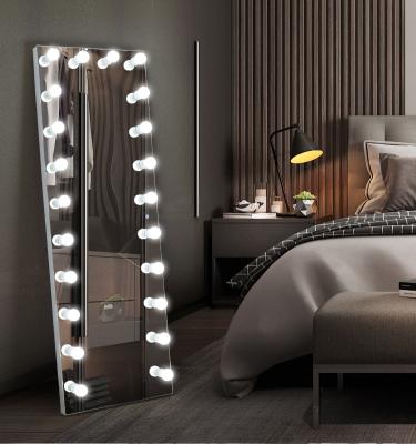 China Popular Hollywood Lighted Mirror With Led Bulb Full Body Mirror Full Body Mirror for sale