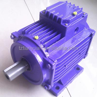 China 1.1KW 1.5HP ELECTRIC MOTOR Farm Negative Pressure Fan Totally Enclosed Fan Motor for sale