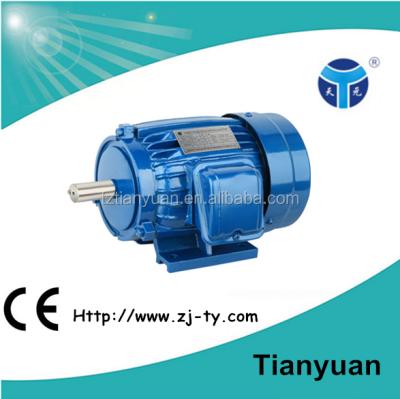 China Totally enclosed Y electromotor 1hp for k series gear motor for sale