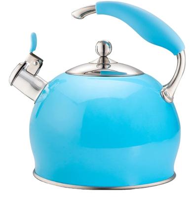 China Solid Wood Whistling Tea Kettle for Stovetop Wholesale for sale