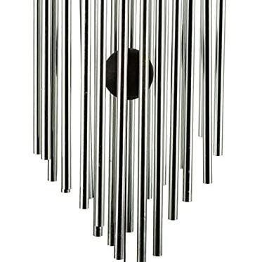 China Calendars Black Diamond Outdoor Garden Decor Wind Chime Wholesale for sale