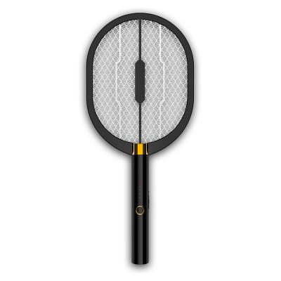 China New Bedroom 2022 Rechargeable Electric Fly Swatter Bat Mosquito Killer Racket Anti Mosquito LED Mosquito Viable Killer Trap for sale