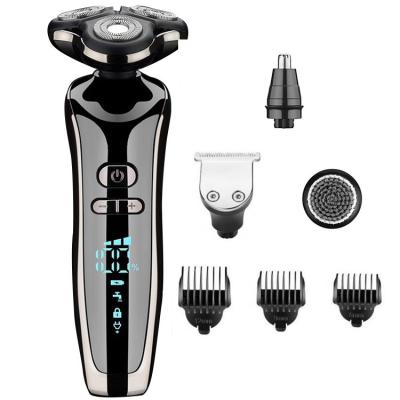 China Mini Beard Trimmer Portable Cordless Rechargeable Waterproof Professional Twin Nose Facial Electric Razor Blade Electric Shaver For Men for sale