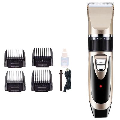 China Commercial Hot Selling Rechargeable Electric Cordless Portable USB Trimmer Low Noise Hair Clipper For Men Professional Hair Trimmer for sale