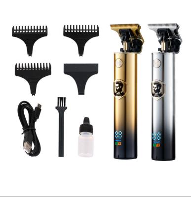 China 2022 New Hotel Men's Hair Clippers Professional Waterproof Cordless Rechargeable Hair Clippers Shaver Rechargeable Cordless Trimmer With Haircut Kit for sale