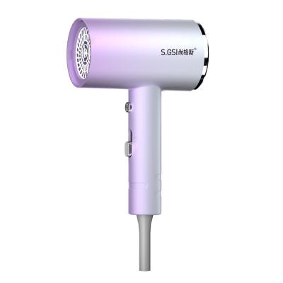 China New Logo Professional Salon Hot And Cold Portable Custom Ionic Blow Dryer Handheld Negative Ionic Hair Blow Dryers for sale