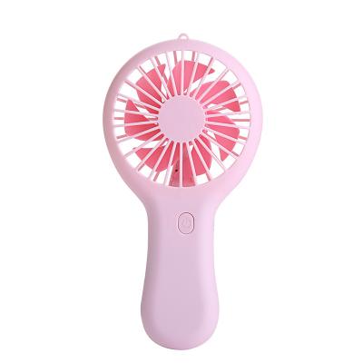 China Small and Exquisite High Quality Portable Electric Mini Rechargeable Air Fan Silent Handheld Fan for Home Office Camping for sale