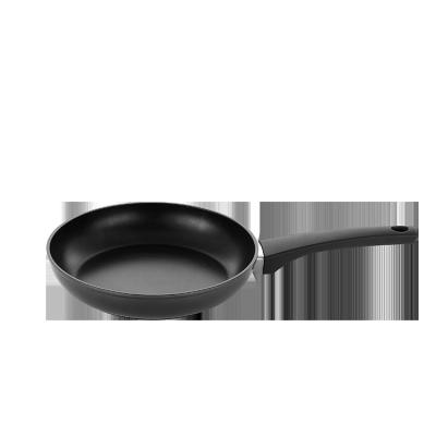 China Factory Kitchen Sustainable Wok Pan With Bakelite Handle Nonstick Induction Wok Aluminum Wok Cooking Pan Without Cover for sale