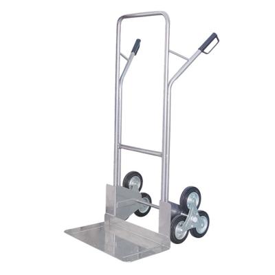 China Factory Direct Selling Moving Objects Through Climb 6 Wheel Hand Truck Tool For Stair 200kg Large Load Capacity for sale