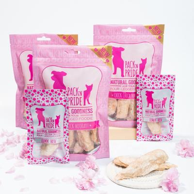 China Viable Wholesale Freeze Dried Dog Treats Snack Making Chicken/Duck/Fish Dog Food for sale