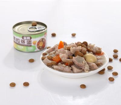 China Viable 1 Key High Protein Tuna Pet Treats Dog Can Food Wet Pet Food Pet Canned Food For Cat Dog for sale