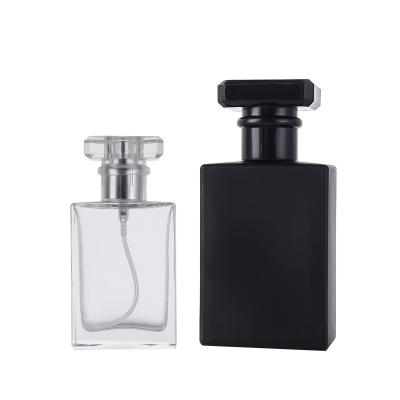 China Wholesale Modern Elegant Personal Care 30ml 50ml Glass Perfume Bottle With Spray Cap Can Be Customized for sale