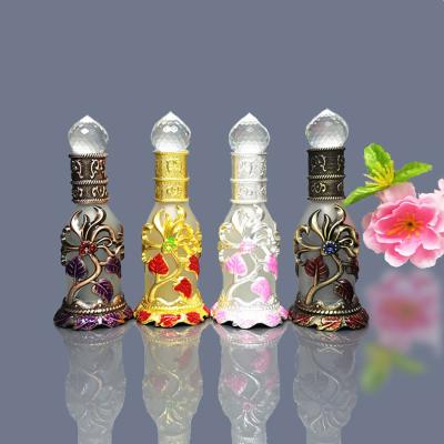 China Personal Care Cylinder Shape Bamboo Shape Dropper Essential Oil Frosted Glass Bottle for sale