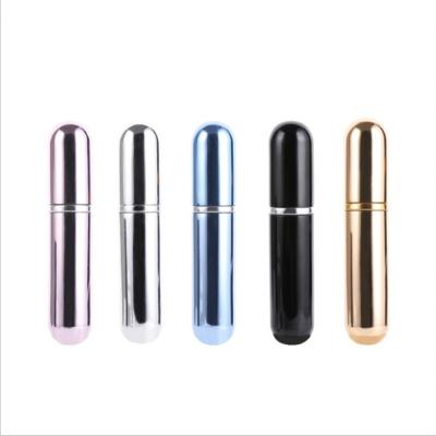 China Personal Care Portable Travel 5ml 8ml Aluminum Perfume Spray Bottles Empty Refillable Perfume Spray Bottles for sale