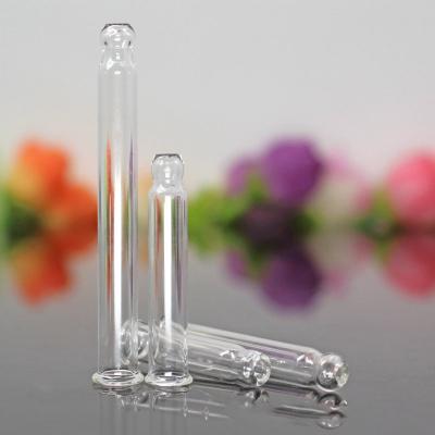 China Personal Care 1-5ml Mini Glass Perfume Essential Oil Submarine Bottles Makeup Storage Container for sale