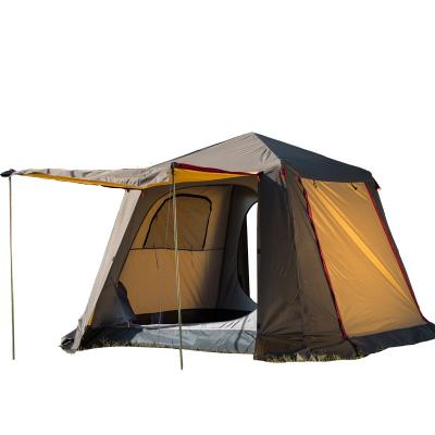 China Bestselling Diagonal Tying Type Amazon Glamping Tent Camping Tent Quick-Opening Automatic Tent en venta