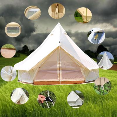 China Inflatable Dome Tent 4*4*2.5M Family Camping Cotton Camouflage Game/Amazon Bestselling Mountain Field for sale