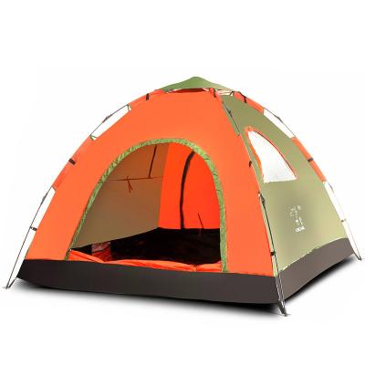 China Amazon Beach Travel Bestselling Diagonal Tie Type Automatic Camping Tent for sale