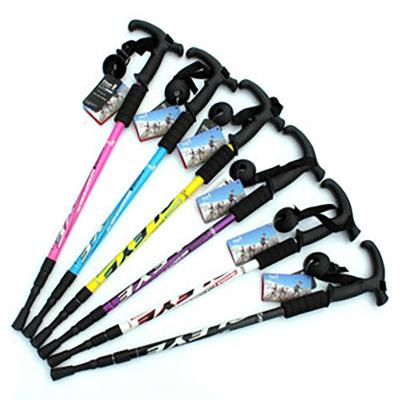 China Supports Amazon Selling T-Shaped Outdoor Climbing Walking Stick Climbing Heads for sale