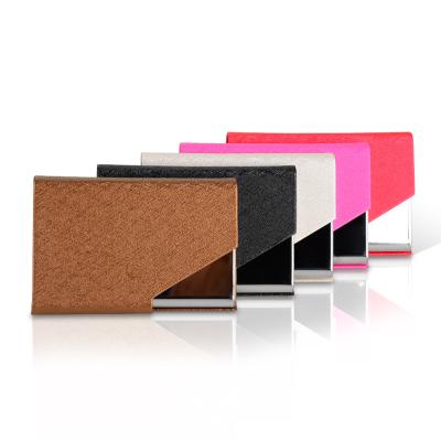 China Fashion Factory Wholesale Existing Metal Wallet Phone Business Credit Card Holders For Gift Set for sale