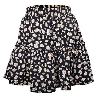 China Factory direct sale plus size for teen girls high waisted skater shorts plus size black skirts for sale