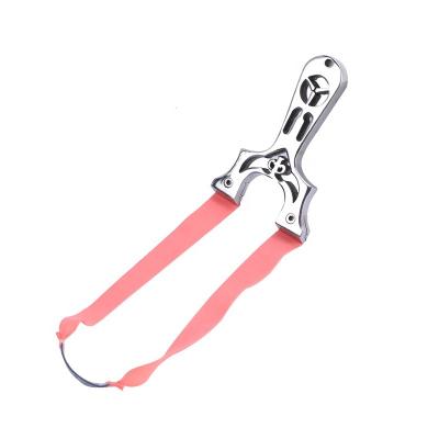 China Portable Rubber Slingshot Stainless Steel Slingshot Hunting for sale