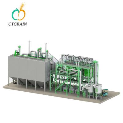 중국 에너지 절약 조밀한 제분기 제분기 장비 일당 120 톤 판매용