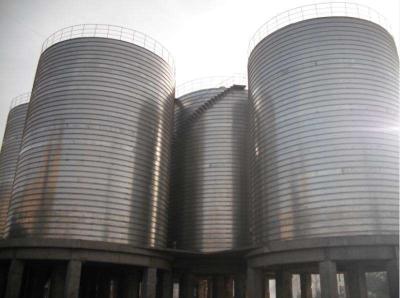 Chine Silos en acier de poubelle de grain galvanisés par professionnel pour le stockage de grain 20 ans de durée de vie à vendre