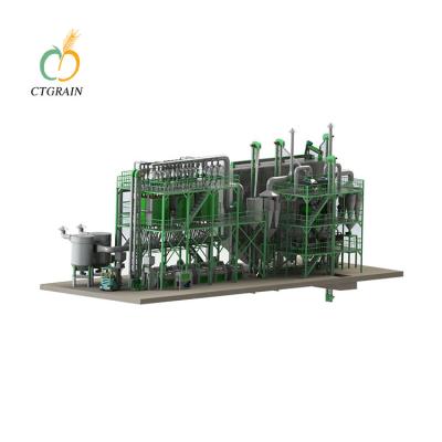 China China Complete Corn Maize Meal Flour Grinding Grits Milling Flour Mill Machine zu verkaufen