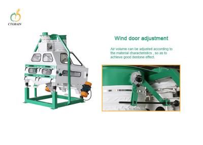 China Nigerian Mini Rice 1.5 T/H Gravity Destoning Machine for sale