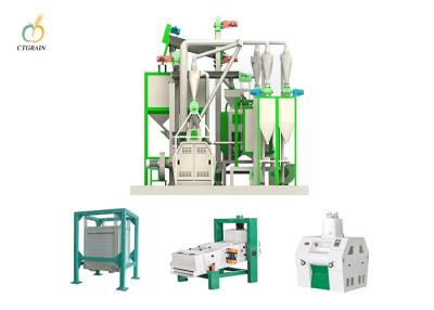 China Getreidemühle-kleine Korn-Getreidemühle-Maschine des Mais-20T/D zu verkaufen