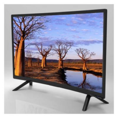 China HD 720P Direct Curved LED TV 32 Inch Curved 4K TV 1366 x 768 PAL SECAM for sale