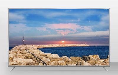 China Diríjase 50 la plata de la pulgada FHD ISDB T LED TV, 4K en pantalla grande TV Digital en venta