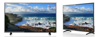 China HDMI 720P 32 Inch HD Ready LED TV 1366 x 768 Pixel Large Screen Intelligent for sale