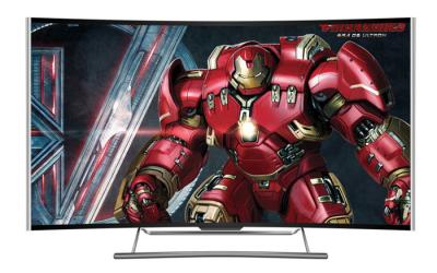 China Smalle vatting 55 „boog LEIDENE TV, boog LG uhd de Resolutie van TV 3840x2160 Te koop