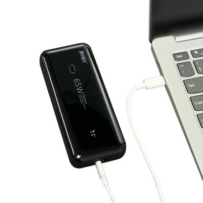 China Li-Polymer Fast Charging Power Bank 20000mah Portable Banks 65w Laptop Power Bank for sale