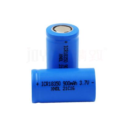 China Toys Rechargeable Li Ion 18350 Batteries 1c Li Ion 3.7v 18350 Battery for sale