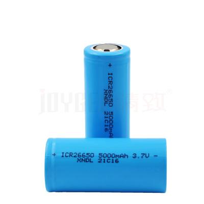 China toys wholesale 26650 cell 3.7v 5000mah rechargeable Li-ion lithium battery cylindrical cylinder for power tools for sale