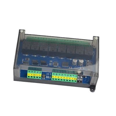 China CWT-BK-0808R-S 8Di/rtu/Modbus Input and Output Rs485 Modbus I/O Digital 8Do Industry for sale