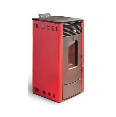 中国 European Standard Elegant Smokeless wood pellet stove 10KW With Free Pellet Stove Parts 販売のため