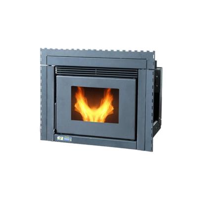 China Luxurious insert wood burning pellet stove insert 9KW for european market zu verkaufen