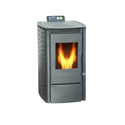 中国 6KW Sauna Biomass Pellet Stove Contemporary Design Style With Remote Control 販売のため