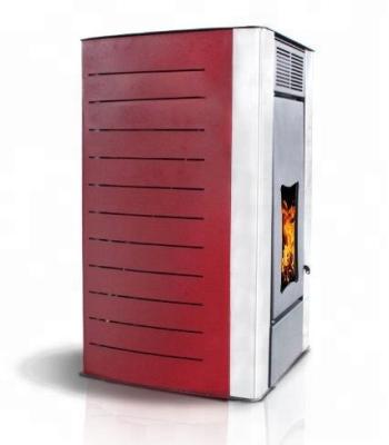 China 18 KW Thermo Hydro Wood Pellet Stove With Water Heating And Remote Control en venta