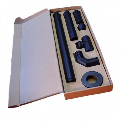 中国 Complete Pellet Stove Vent Kit Pipe With Remote Control Freestanding Installation Type 販売のため