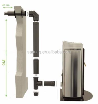 Китай pellet stove chimney pipe 80mm,flue kits,vent kits para estufa a pellets продается