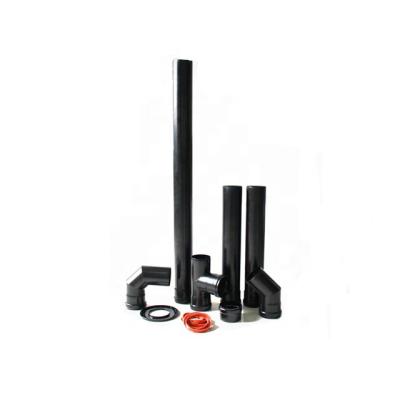 Κίνα carbon steel Chimney pipes, flue tube in kits, vent pipes for pellet stoves spare parts προς πώληση